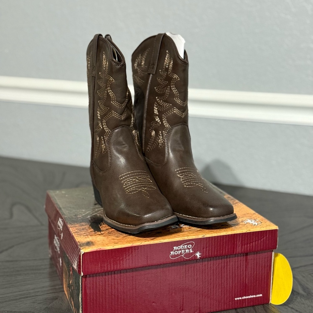 Rodeo Hopper Kids Western Cowboy Boots